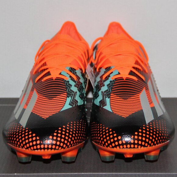 Adidas X Speedportal Messi .1 FG Soccer Cleats Mens 10 Black Orange